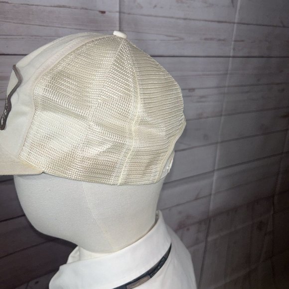 K Brand Texas Nuclear Hat Cap SnapBack White Mesh Trucker Patch Logo Austin TX - Picture 5 of 9